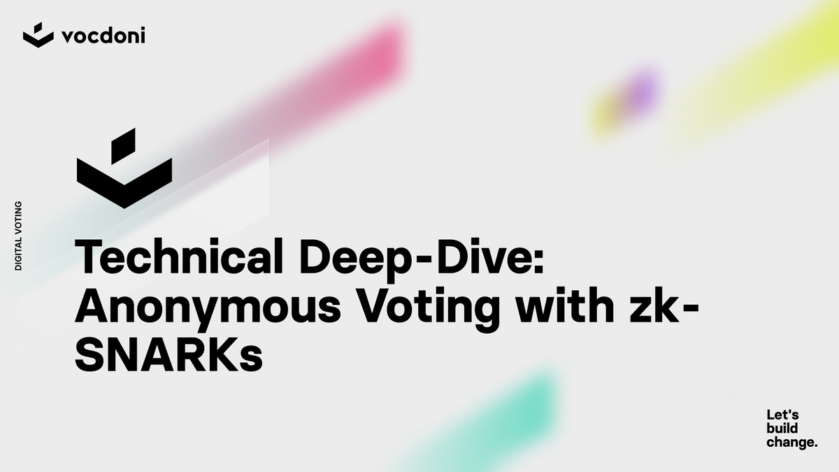 Technical Deep-Dive: Anonymous Voting with zk-SNARKs