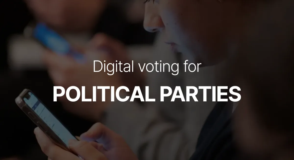 What political parties need from an online voting provider