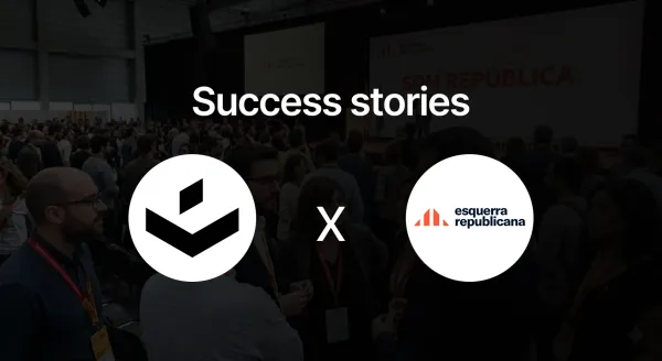 Esquerra Republicana political party membership vote with Vocdoni: 77.12% turnout in a decisive political decision